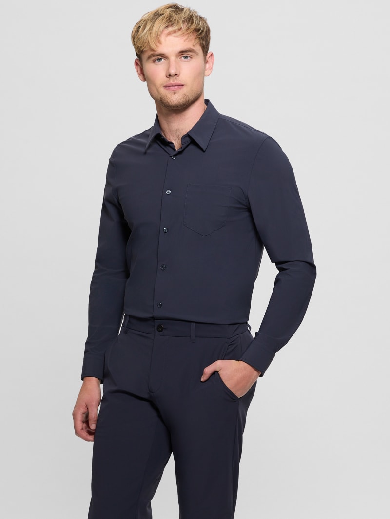Sunset Tech-Stretch Shirt | GUESS