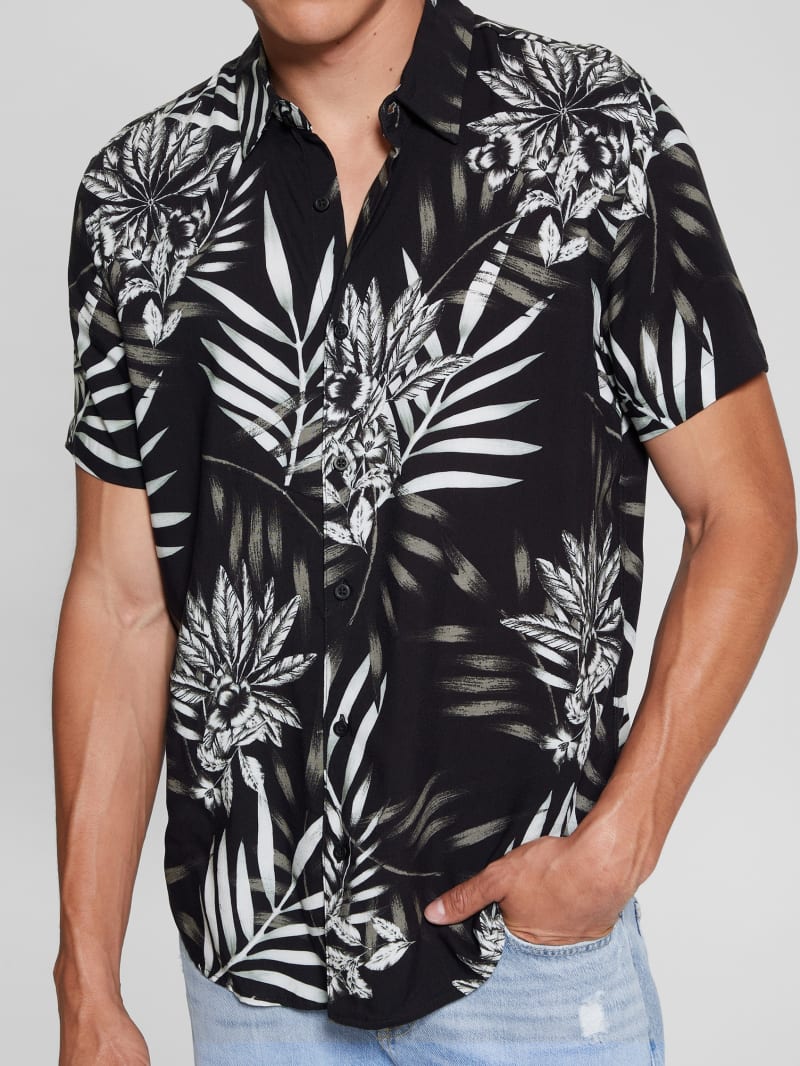 Eco Rayon Palm Shirt
