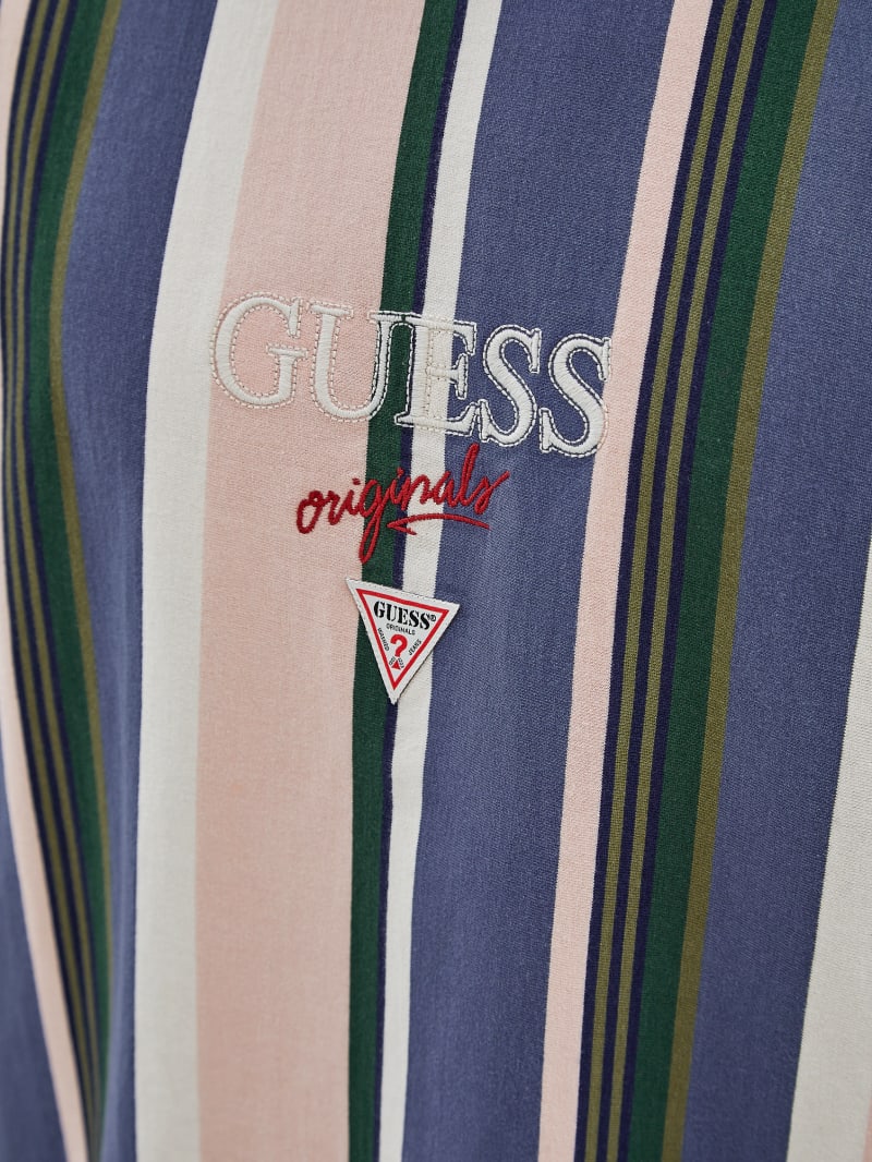 Vertical striped guess shirt online