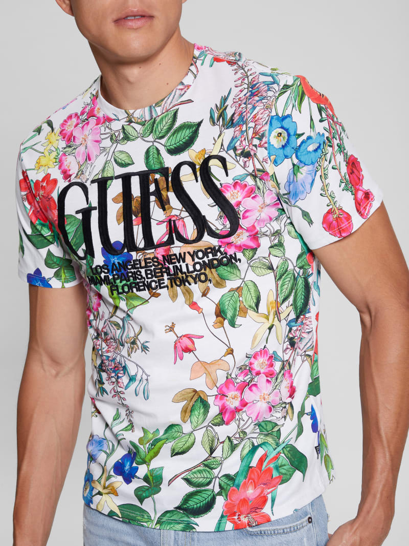 Floral-print t-shirt