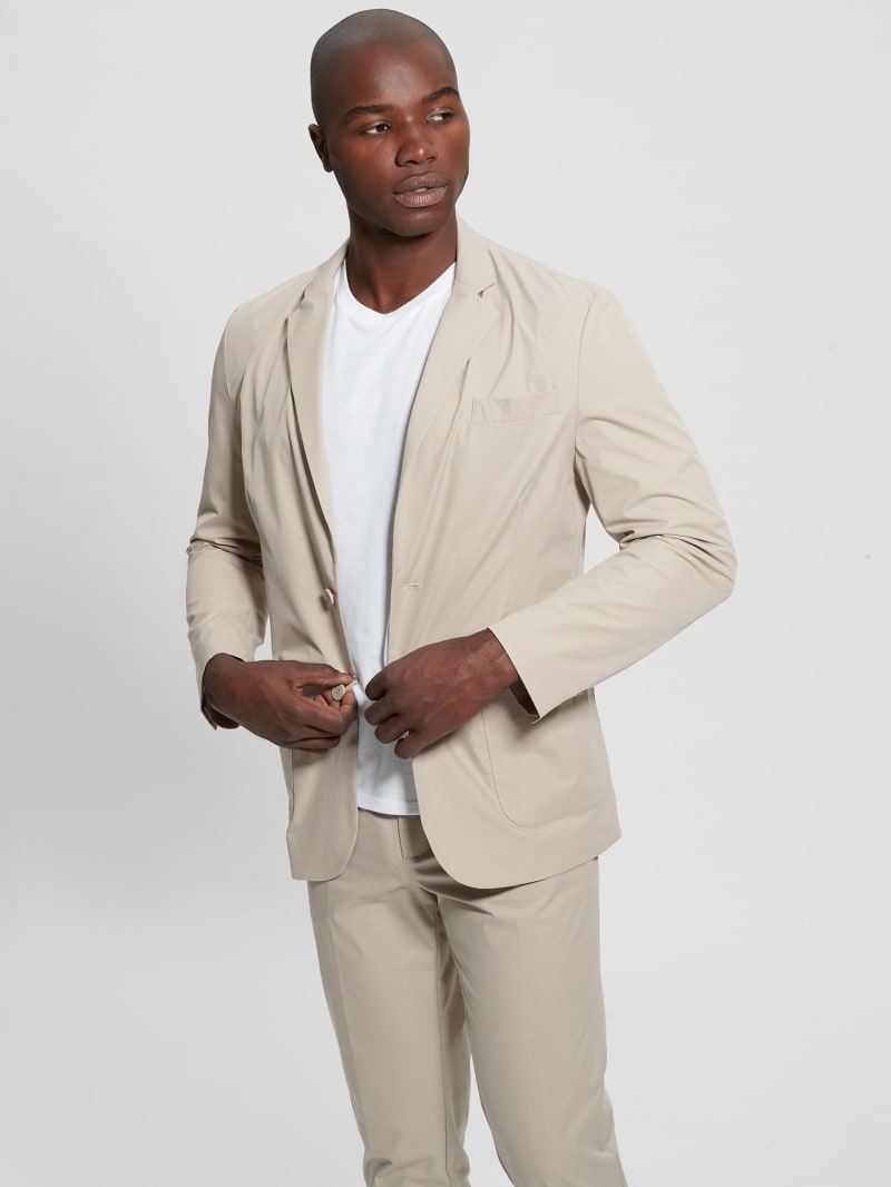 Stretch blazer men sale