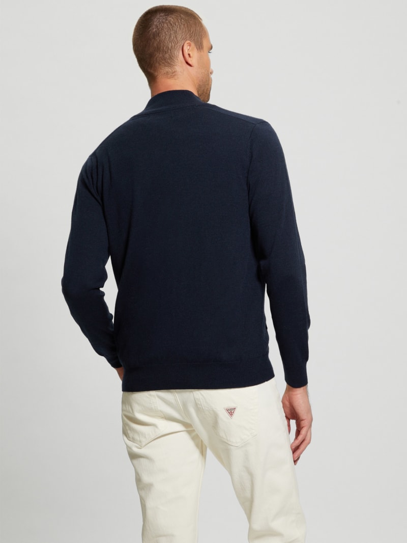 Eco Vaughan Zip Cardigan Sweater