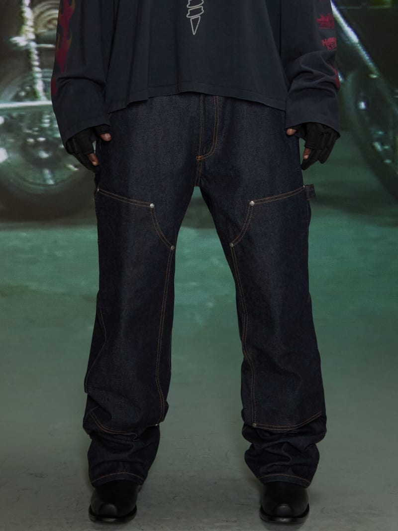 GUESS® HARDSTONE Raw Denim Carpenter Jeans
