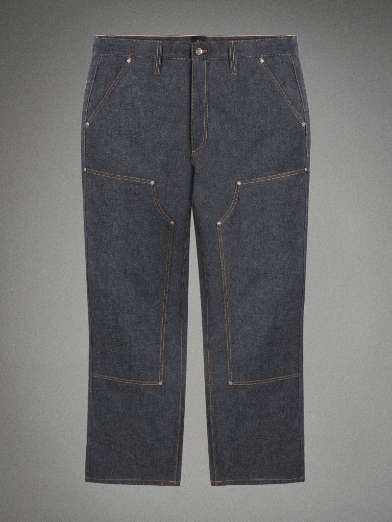 パンツ 00s archive GUESS luster coating denim GUESS® HARDSTONE Raw Denim Carpenter Jeans