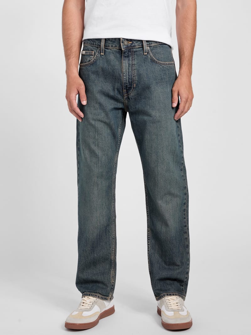 Mens guess jeans relaxed fit outlet