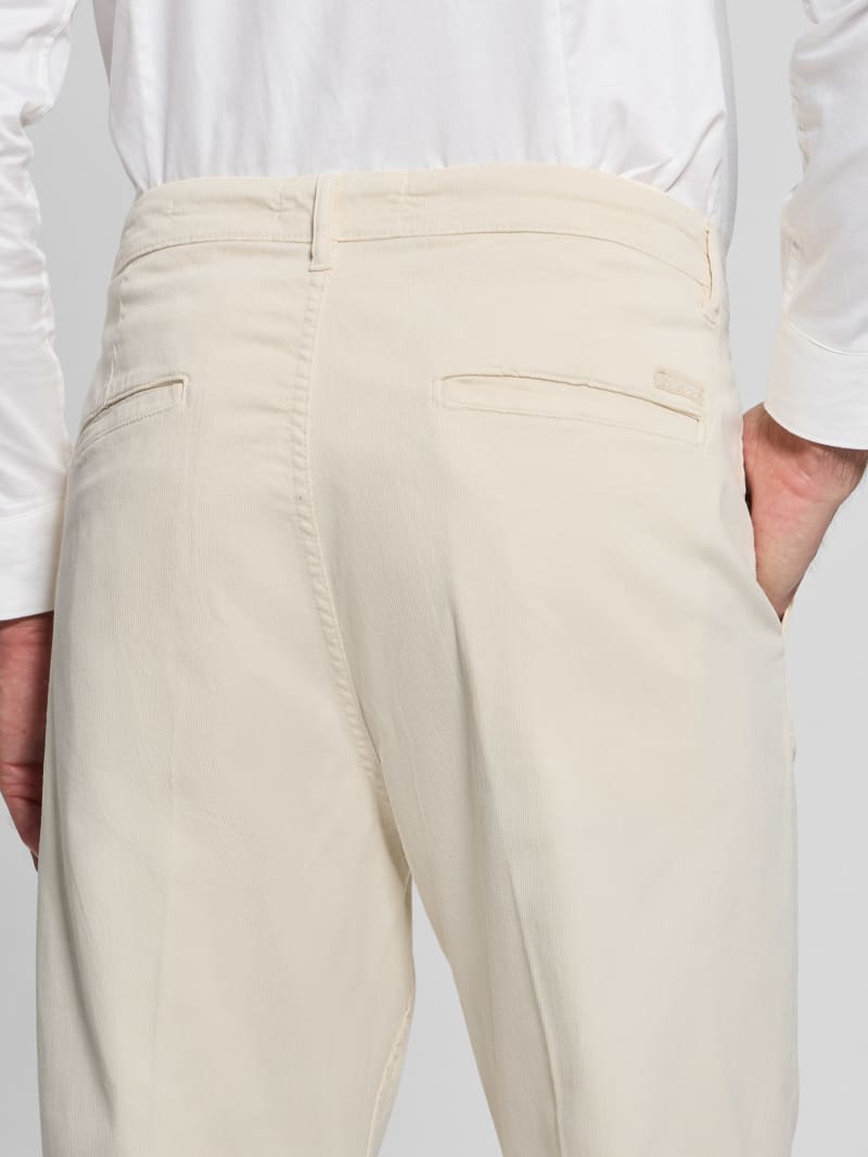 ゲス GUESS Belted High-Rise Chino Pants （G8CQ