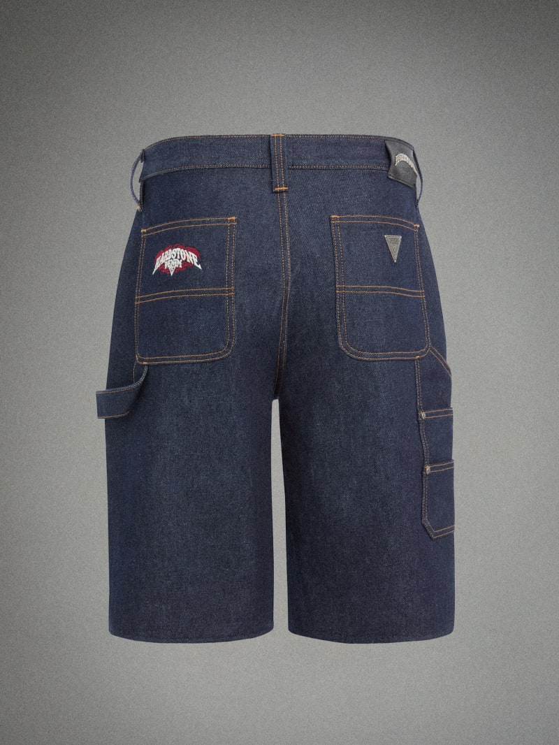 GUESS® HARDSTONE Raw Denim Carpenter Shorts