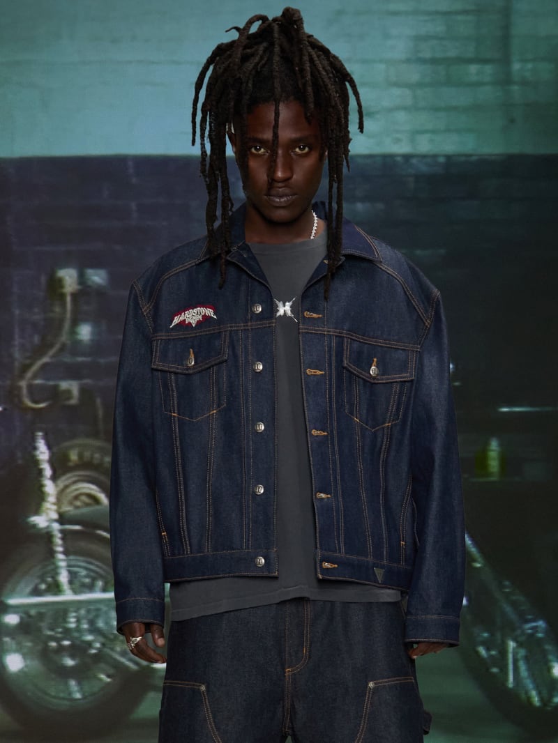 GUESS® HARDSTONE Raw Denim Jacket