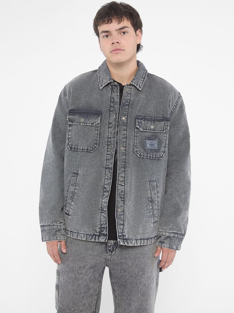 GUESS Originals Canvas Shirt Jacket | GUESS