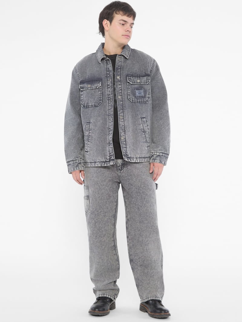 GUESS® GUESS Originals Canvas Shirt Jacket