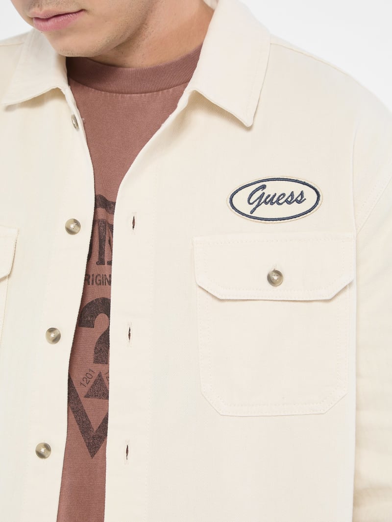 GUESS Originals Patch Work Shirt | GUESS GUESS Originals Patch Work Shirt | GUESS