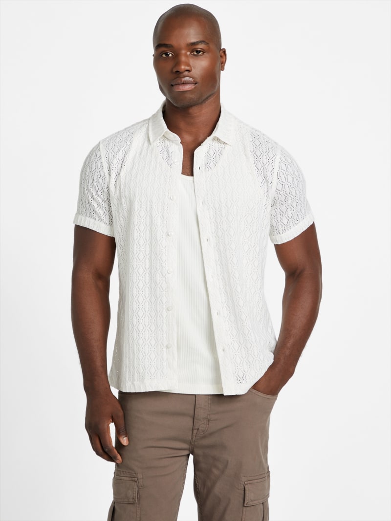 Reeves Perforated Woven Shirt