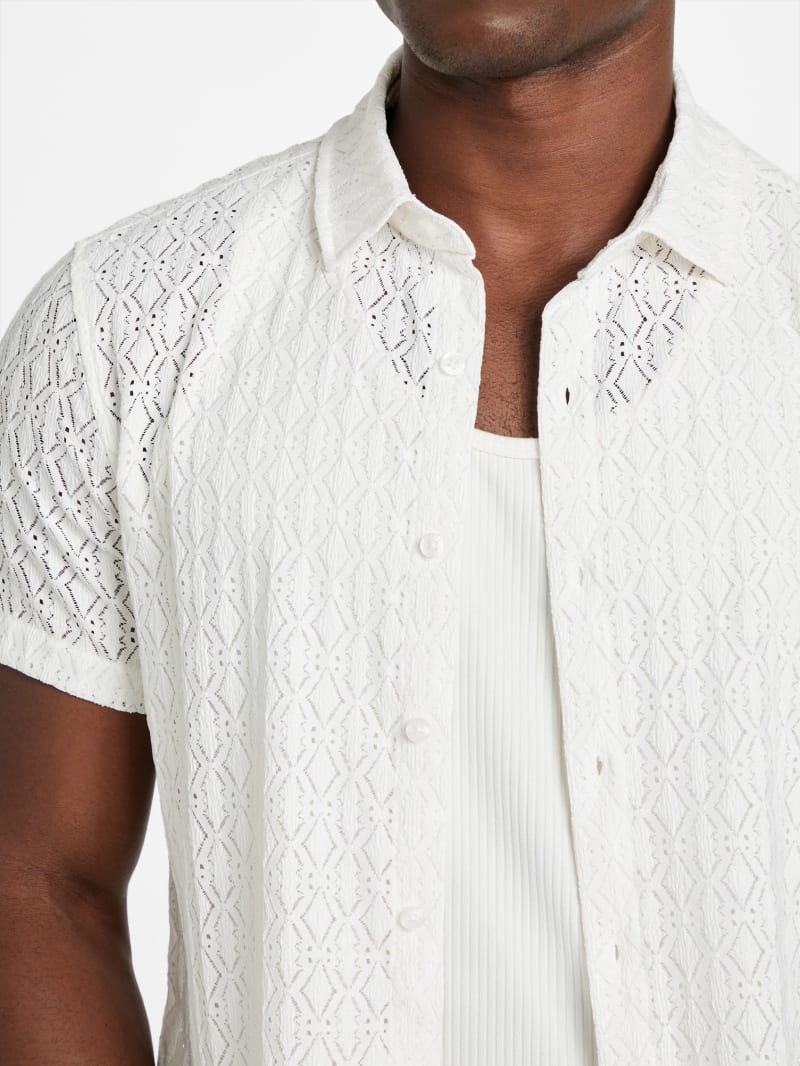 Reeves Perforated Woven Shirt