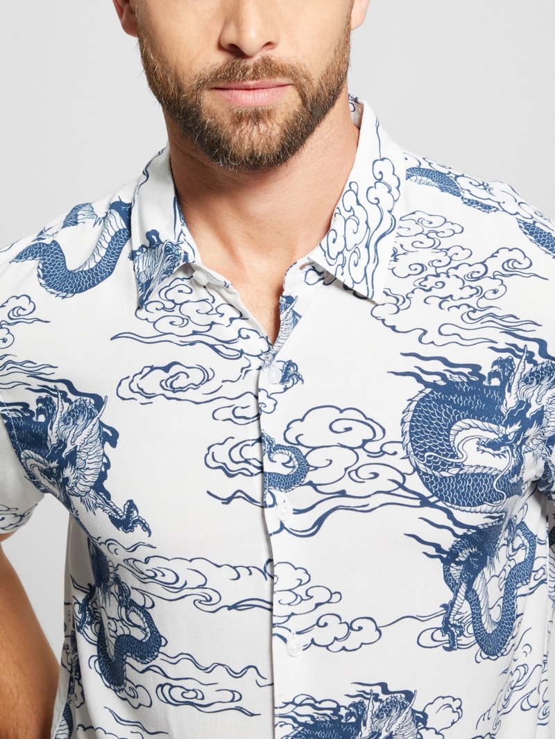 Guess dragon shirt shop