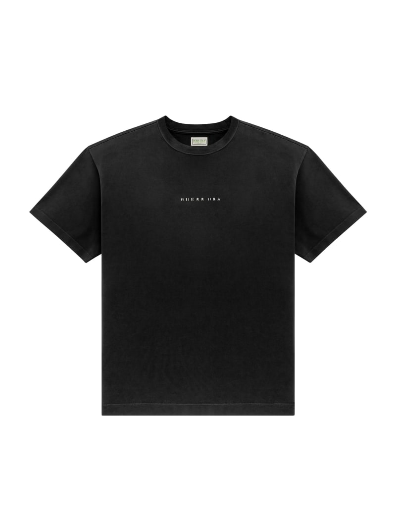 distressed logo tee | GUESS