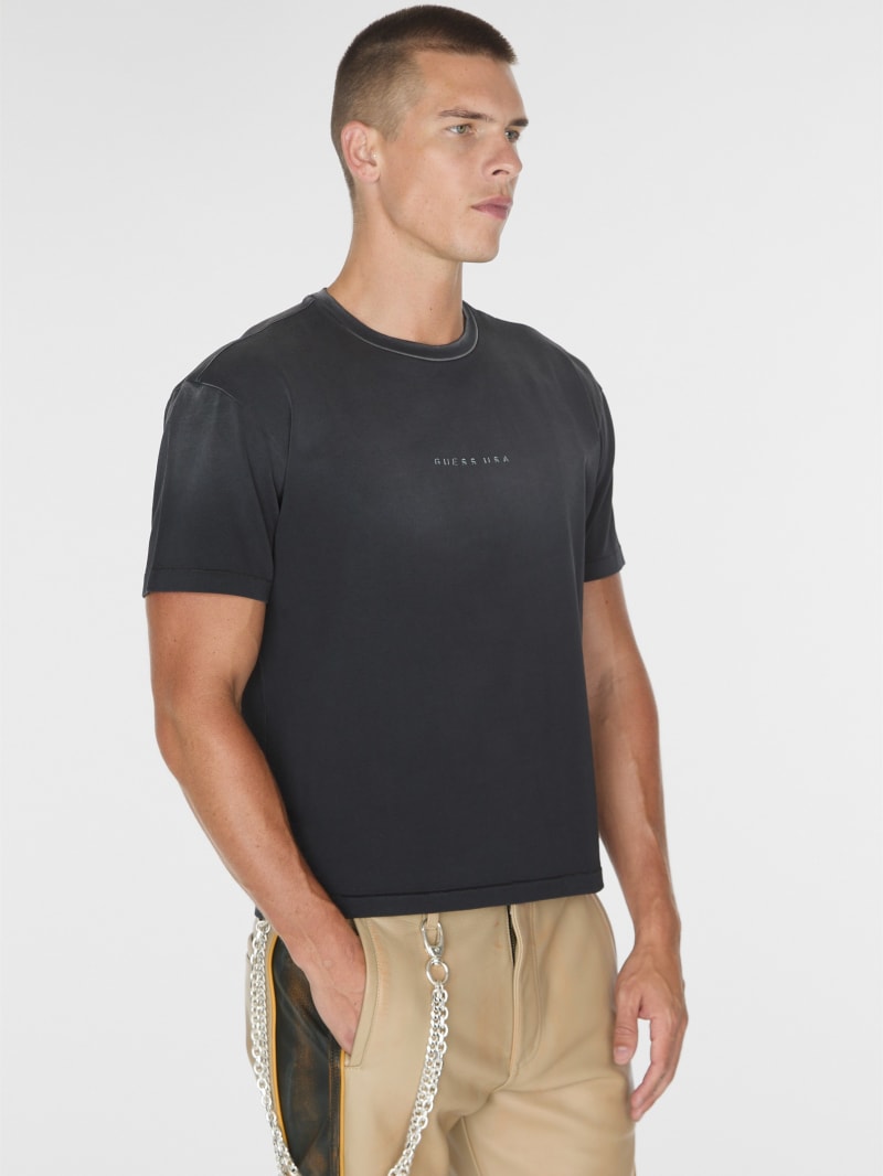 ジャーナルスタンダードSHIRT DISTRESSE guess USA GUESS® distressed logo tee