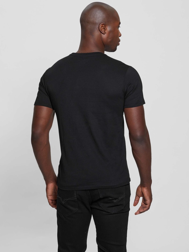 Guess Shirt male Black logo print size S