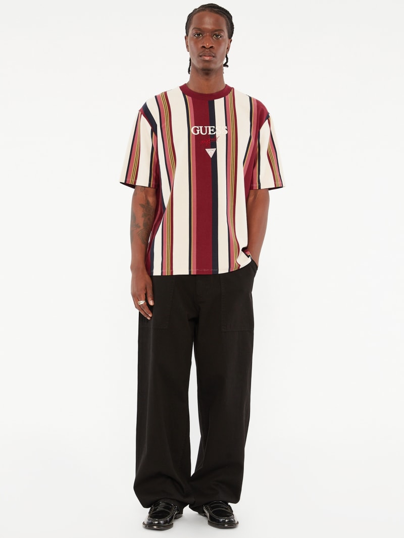 Cheap guess striped shirt outlet