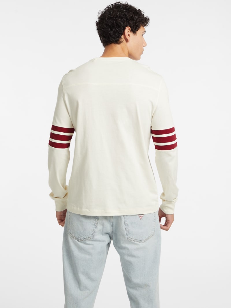 Guess long sleeve striped sales