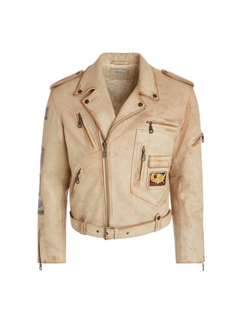 Guess embellished leather jacket | GUESS® Official Website