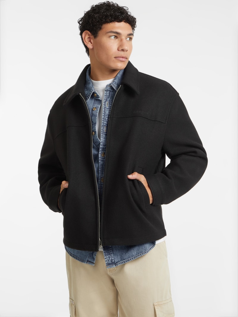 Wool Blend Jacket ジャケット WOOL BLEND JACKET ZW COLLECTION - Gray marl | ZARA United States