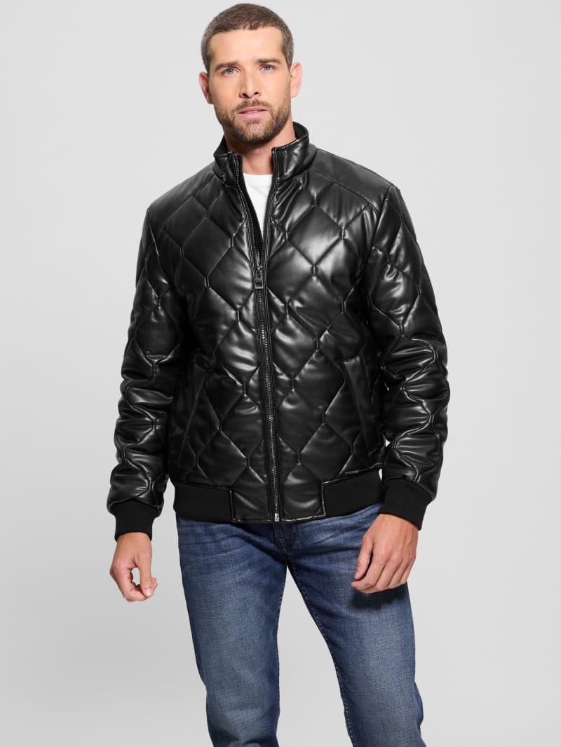 Gibson Trading Co. Canvas Bomber Jacket w Quilted Lining
