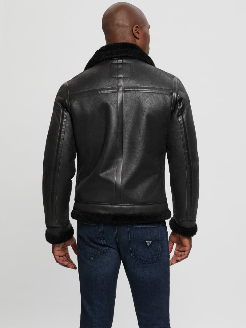 Guess aviator jacket top