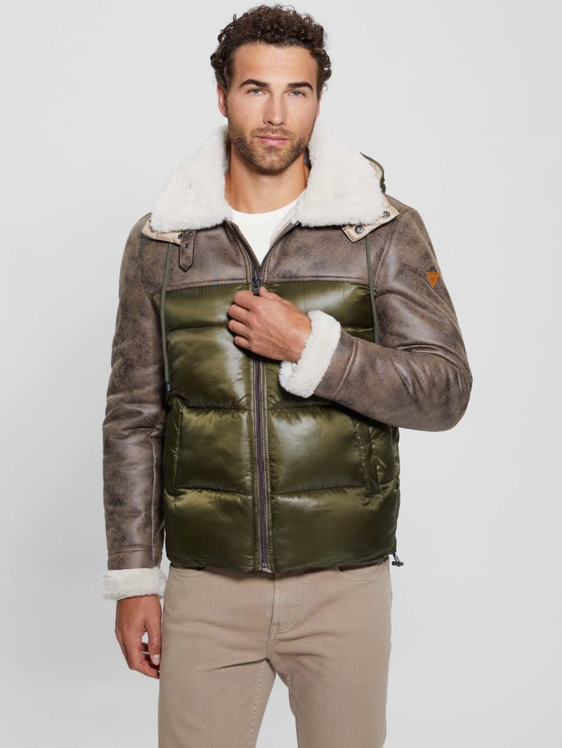 Hybrid Puffa Jacket | GUESS