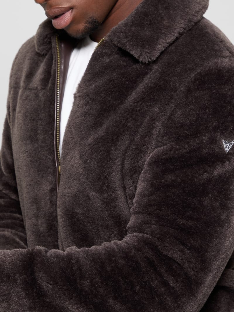 Eco Teddy Sherpa Jacket - thumbnail 3