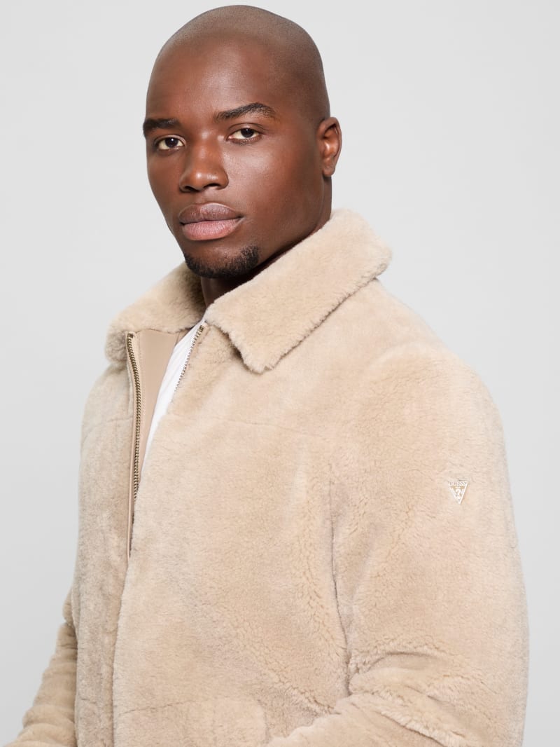 Eco Teddy Sherpa Jacket - thumbnail 10