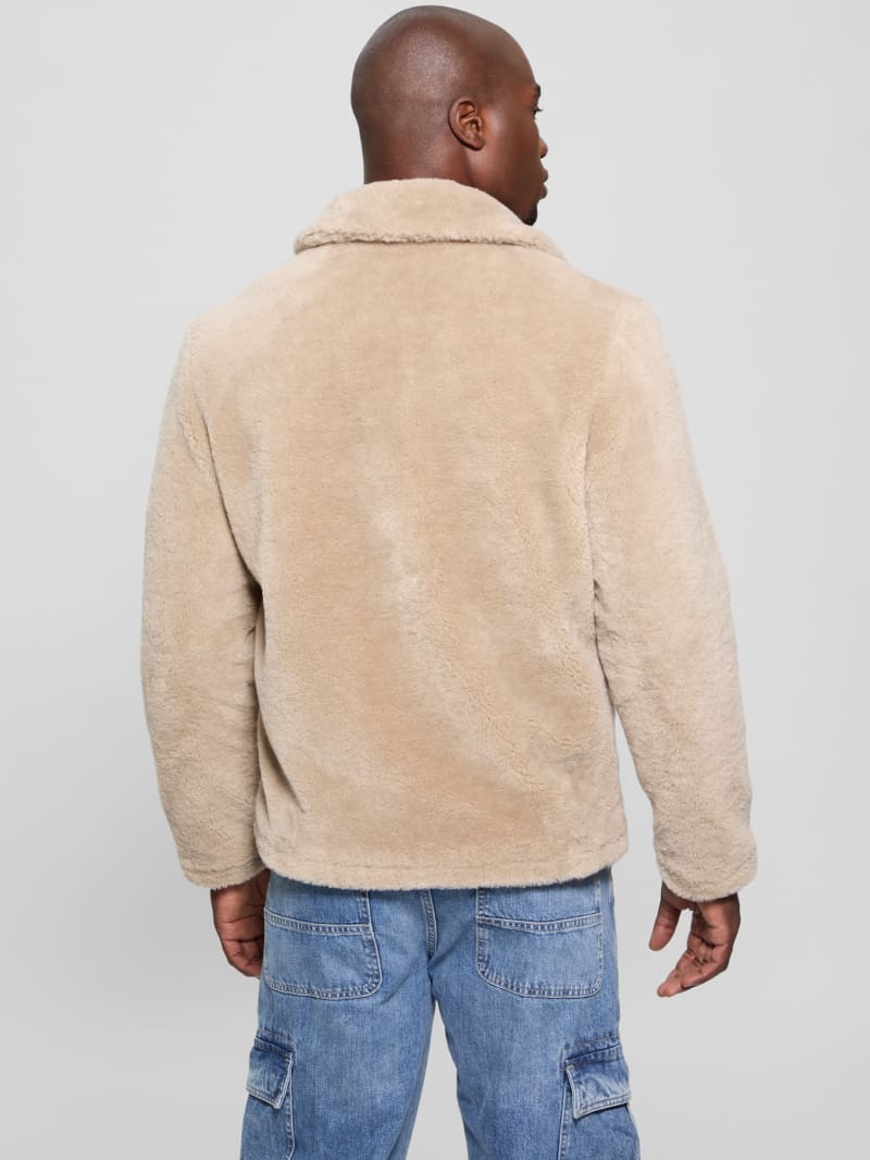 SALE】 THE ジャケット・アウター - jacket-beige eco-fur sami