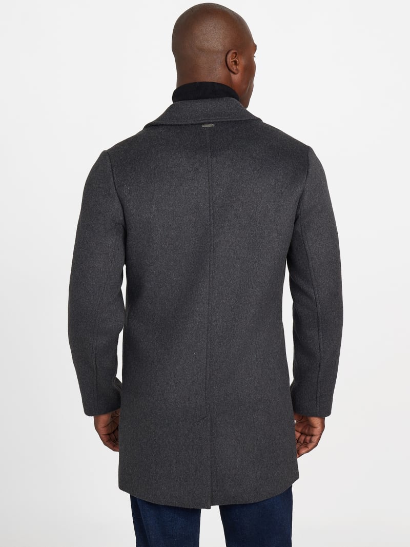 Eco Wool-Blend Fitted Coat - thumbnail 4