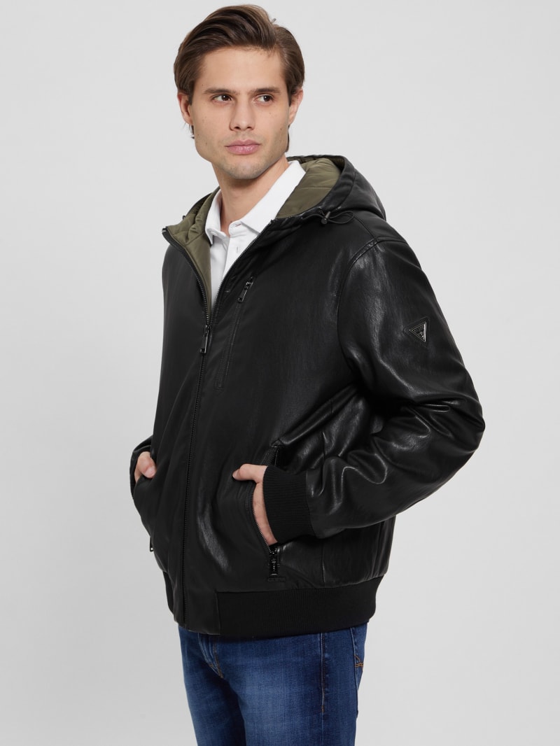 GARY HOODED ZIPPED J | GUESS