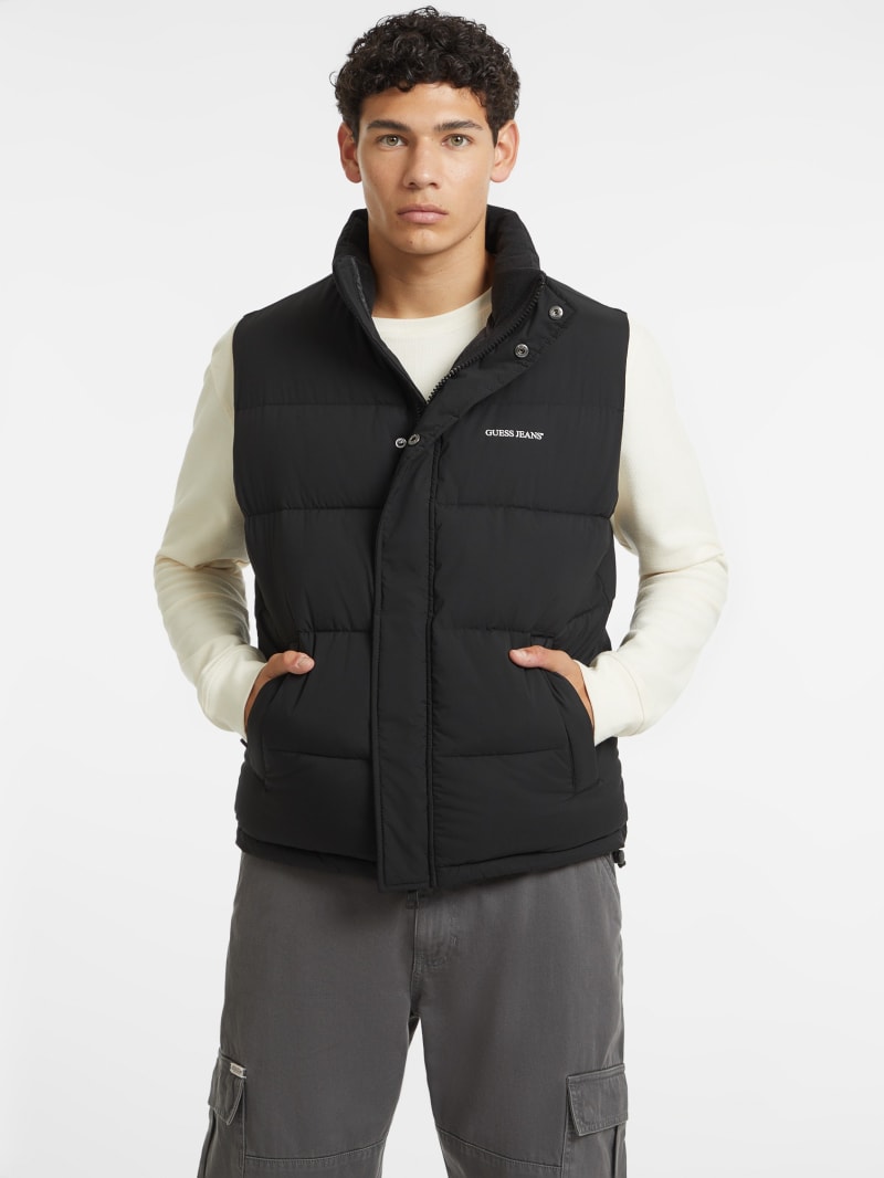 Guess puffer vest mens hotsell