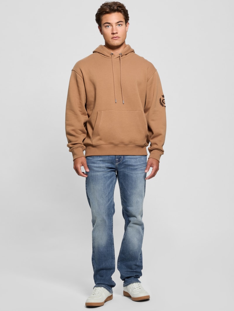 Chenille Logo Hoodie | GUESS Chenille Logo Hoodie | GUESS