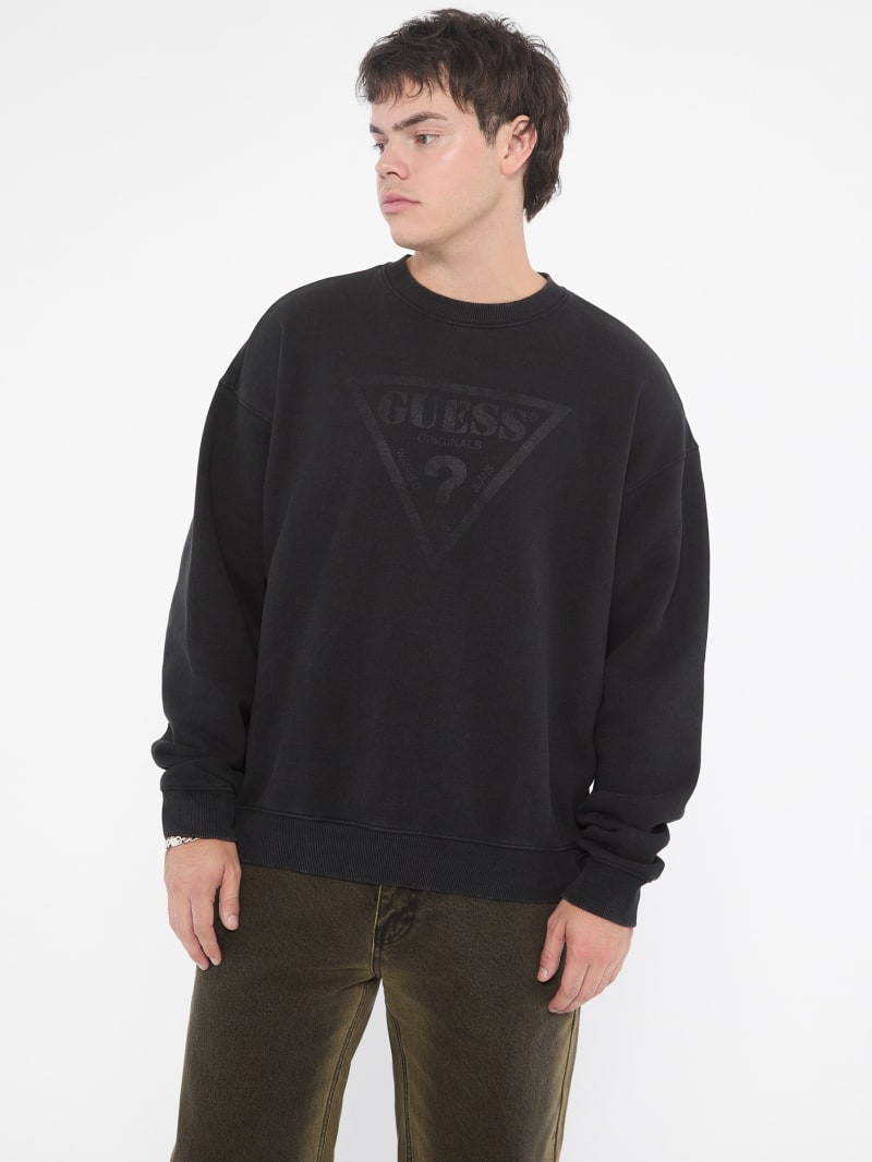 GUESS Originals Triangle Crewneck Sweatshirt GUESS