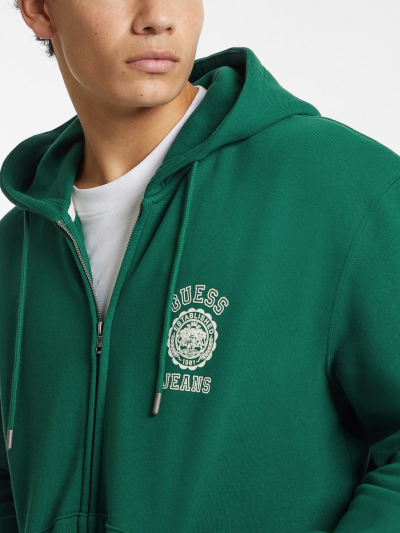Guess hoodie green top