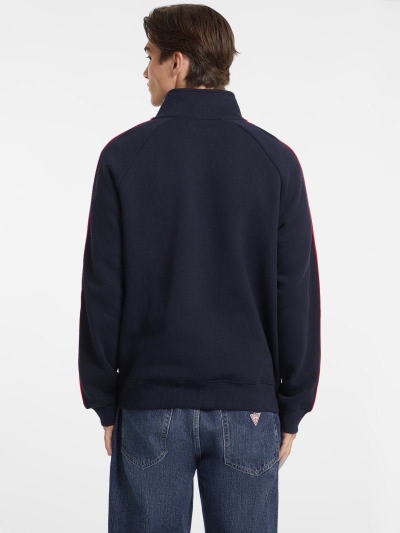【GUESS】ウィークフル GUESS Originals Striped Zip Hoodie | GUESS