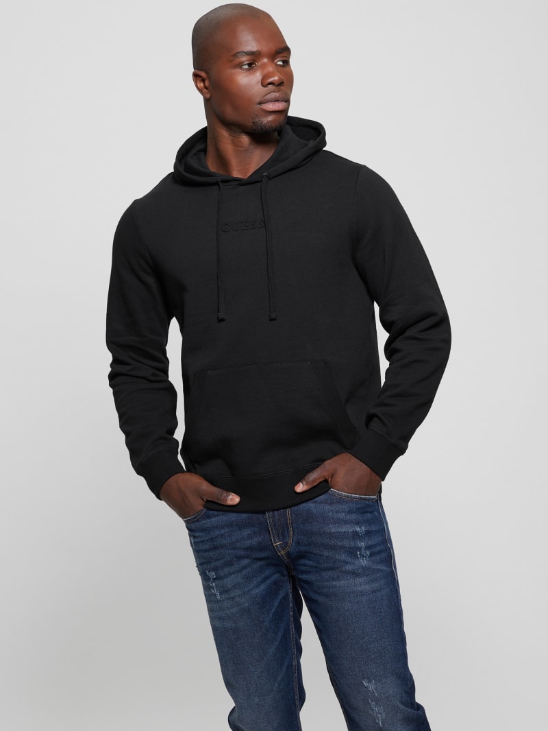 Guess black hoodie outlet