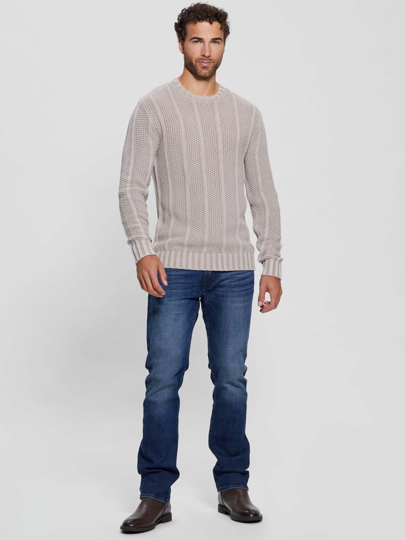 Eli Treated Stitched Sweater - thumbnail 2