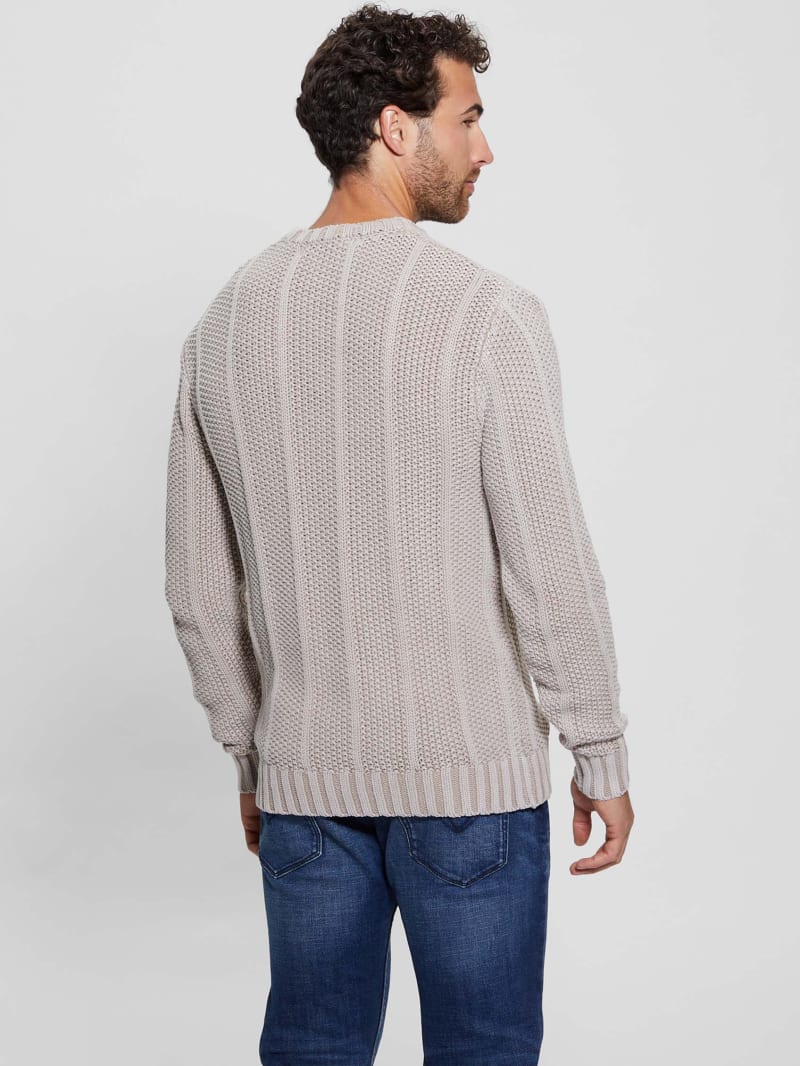 Eli Treated Stitched Sweater - thumbnail 4