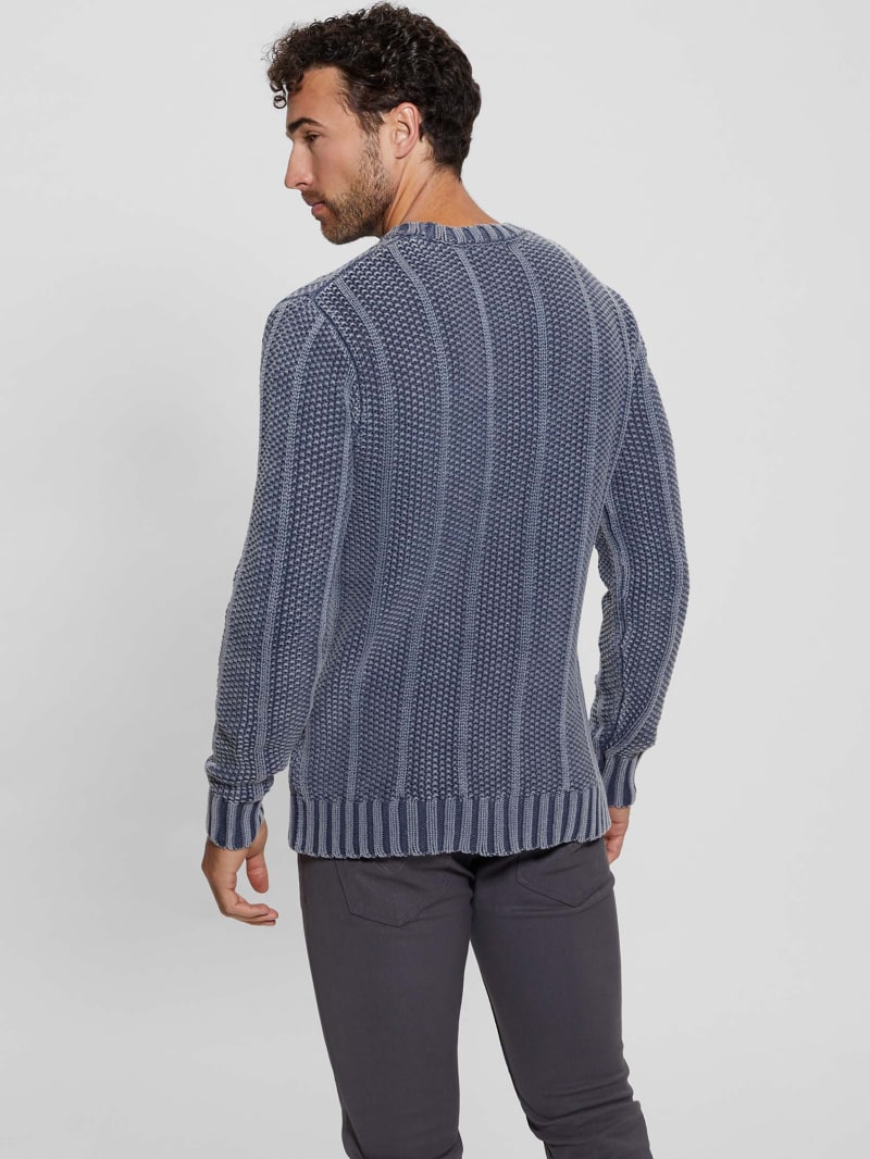 Eli Treated Stitched Sweater - thumbnail 9