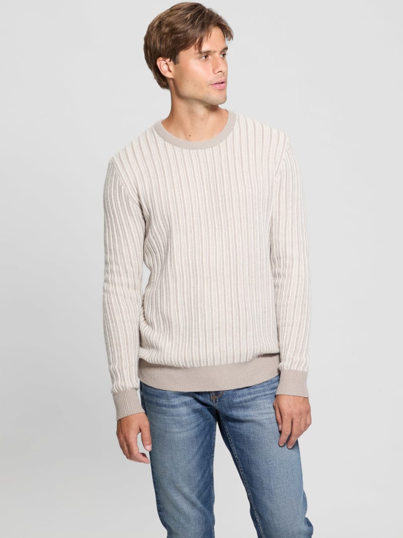 90s GUESS cotton ribbed knit sweater 肉厚 - メルカリ
