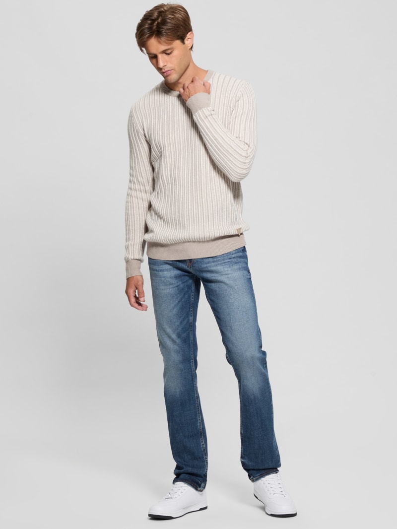 Emmanuel Ribbed Sweater | GUESS