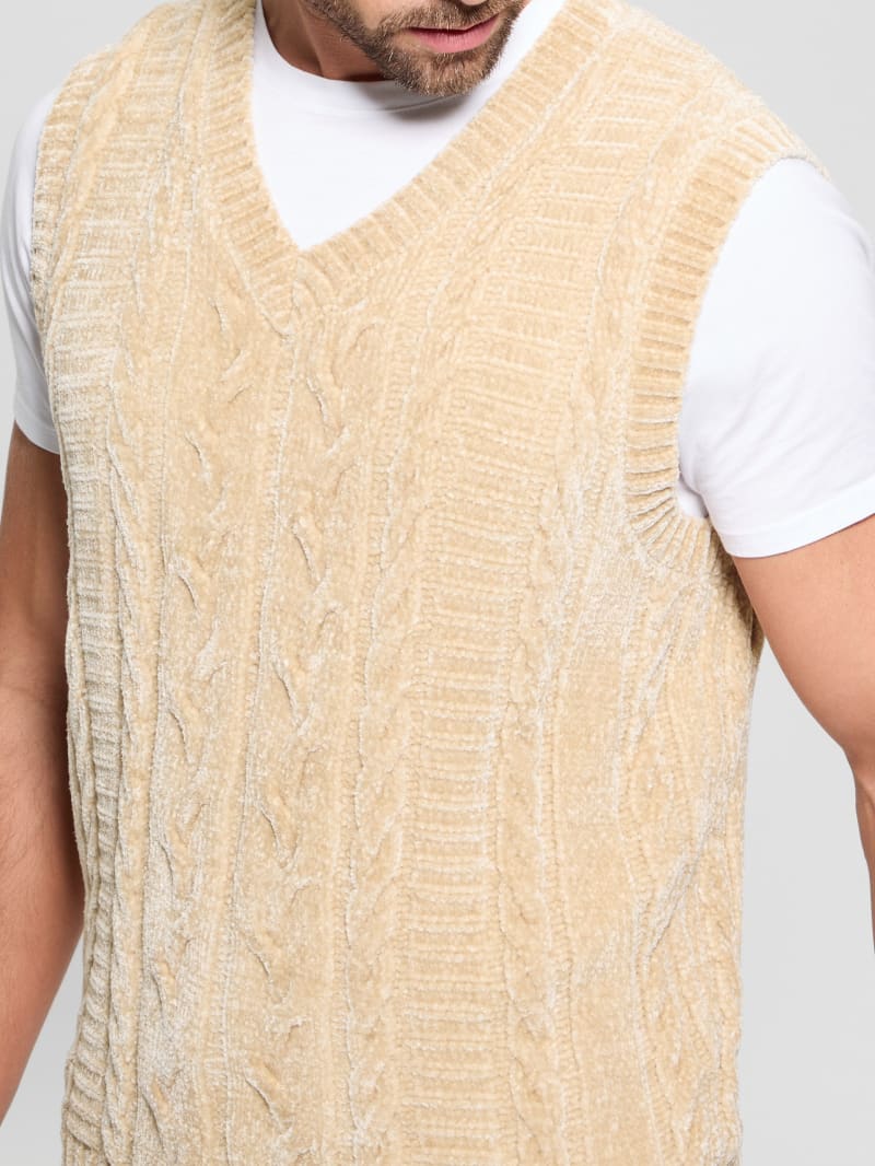 Supreme Chenille Sweater Vest (FW24) - $138