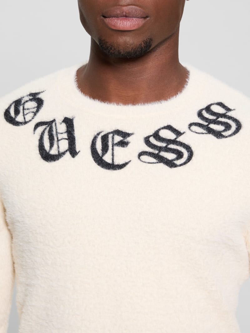 Eddy Gothic Logo Sweater | GUESS