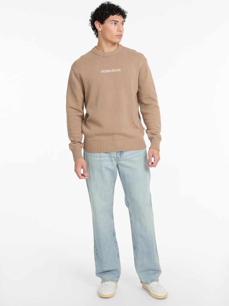 Embroidered Logo Sweater