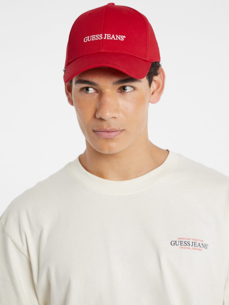 Eco GUESS Jeans Logo Baseball Cap