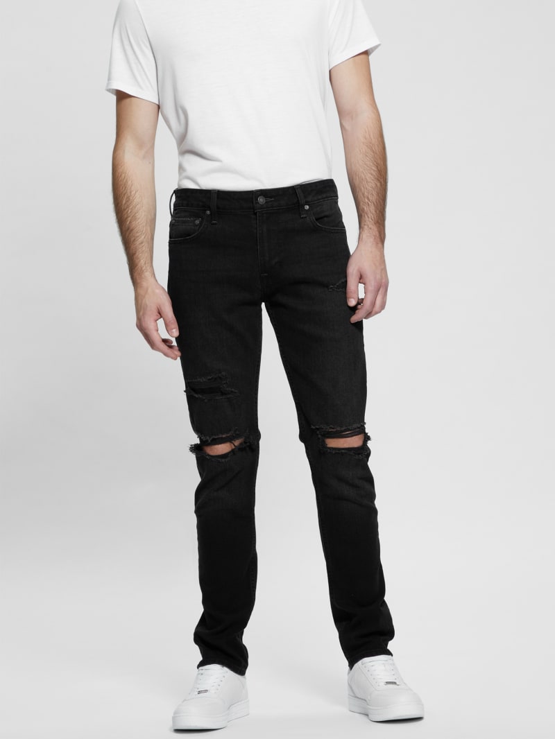 Finnley Distressed Slim Taper Jeans