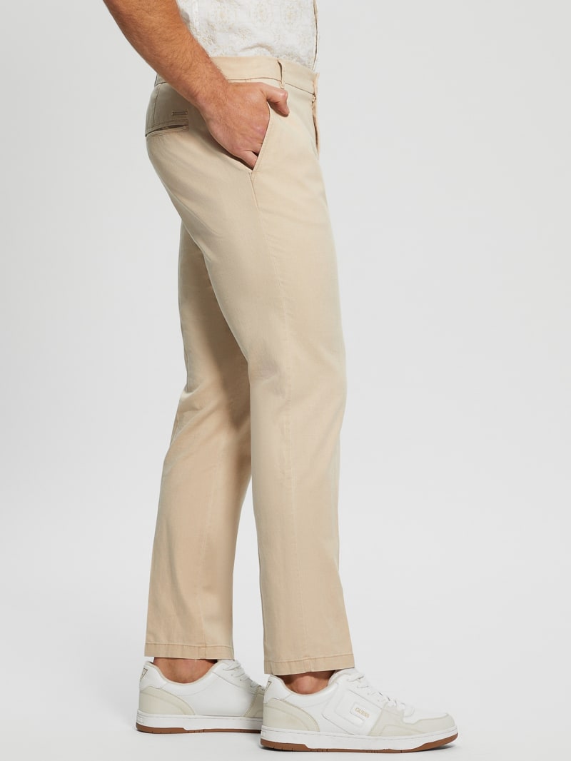 ★orogee★ BOARDING STUD PANTSBROWN P00000FL Myron Dress Pants | GUESS Canada